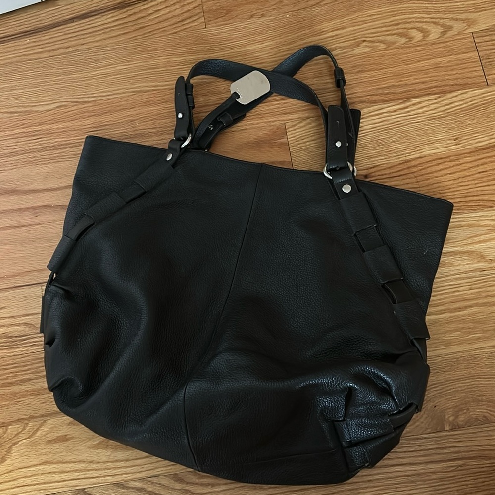 Espresso colored Furla leather bag